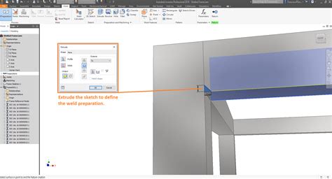 weldments in inventor